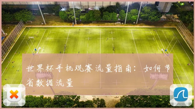 世界杯手机观赛流量指南：如何节省数据流量